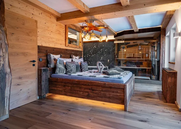Bergromantik Harmonie Mit Sauna, Whirlpool Und Bergblick Marktschellenberg