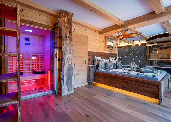 Appartamento Bergromantik Harmonie Mit Sauna, Whirlpool Und Bergblick *
