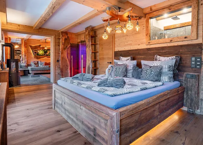 Bergromantik Harmonie Mit Sauna, Whirlpool Und Bergblick *