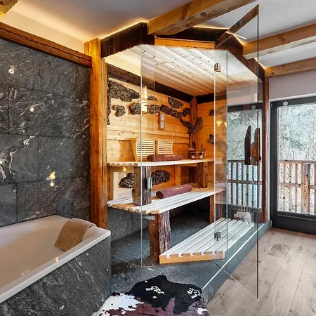 Bergromantik Harmonie Mit Sauna, Whirlpool Und Bergblick Διαμέρισμα
