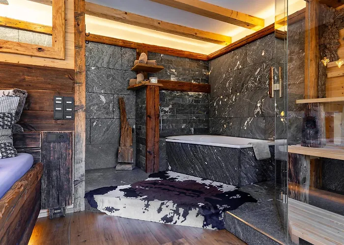 Bergromantik Harmonie Mit Sauna, Whirlpool Und Bergblick Daire *